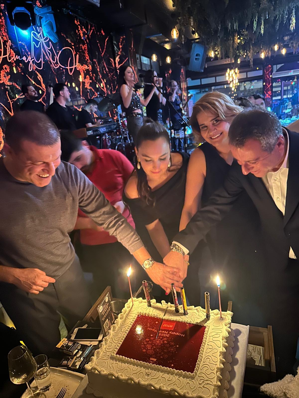 Ankara team had fun at the new year party