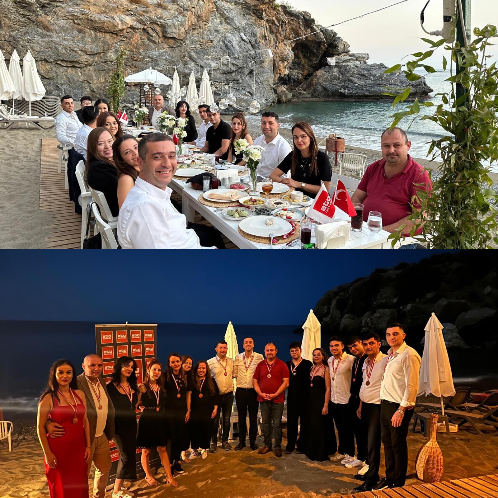 Gazipaşa team closed the season with a dinner