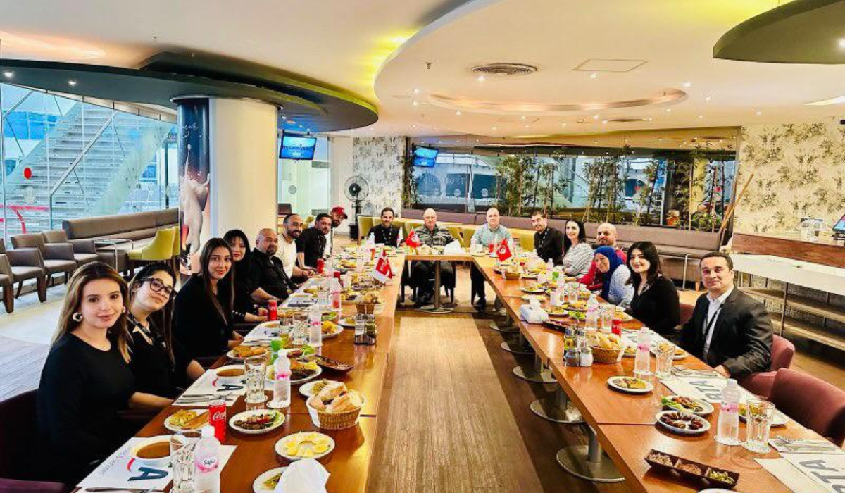 Tunisia team came together at iftar dinner