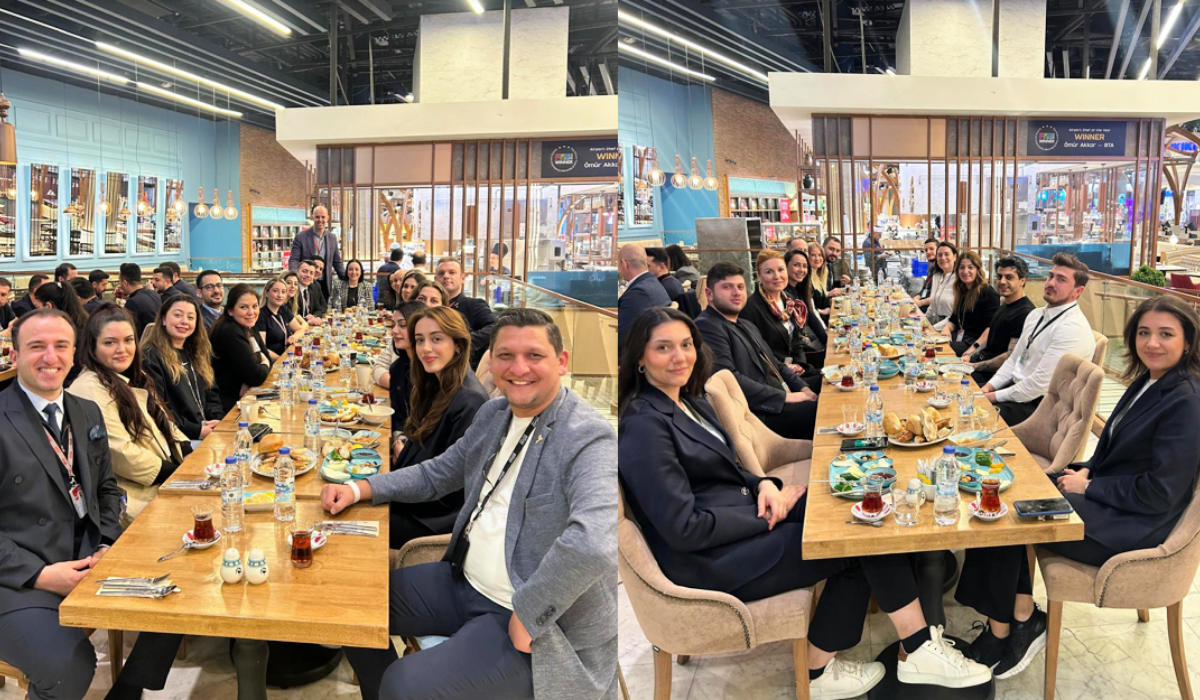 As part of Ramadan month, we met with our Istanbul Airport employees for sahur