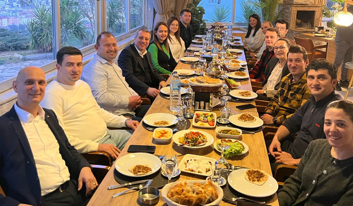 Our Gazipaşa operation came together for iftar dinner
