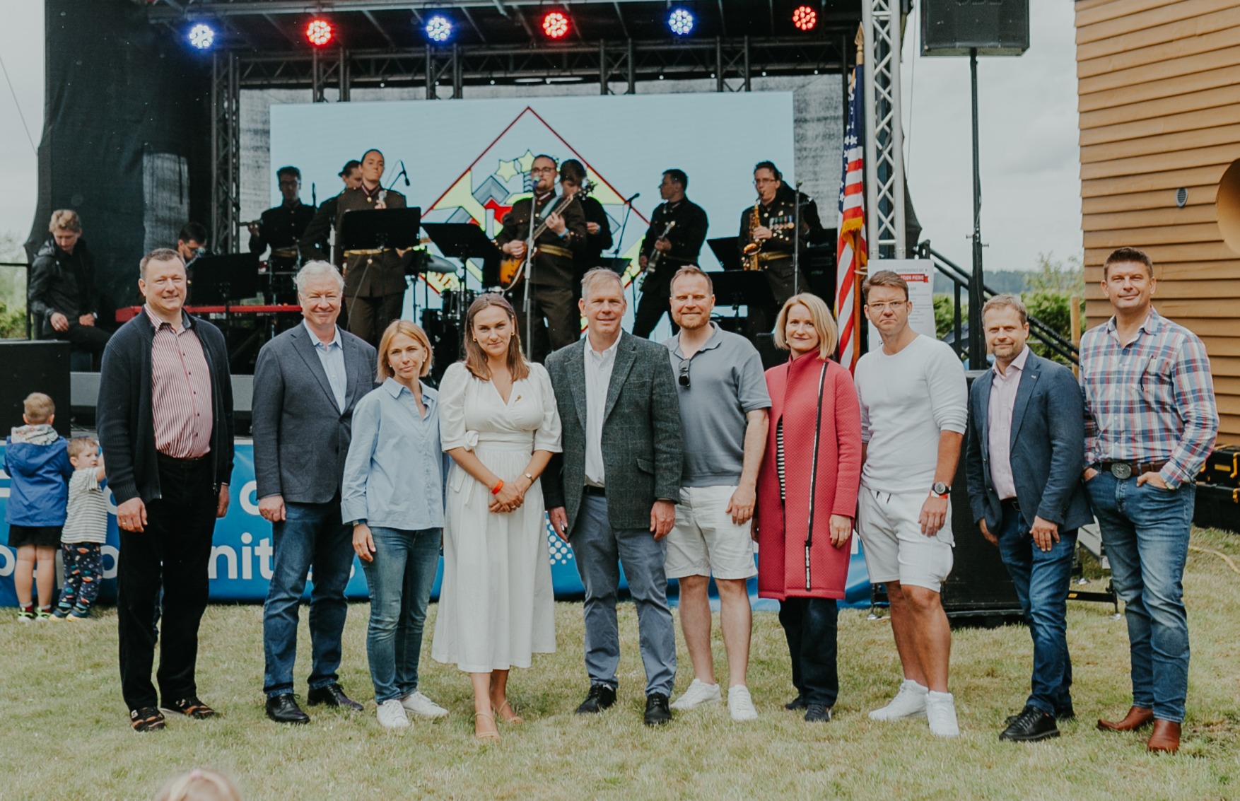 We Supported Children at the American Chamber of Commerce (AmCham) Charity Picnic in Riga